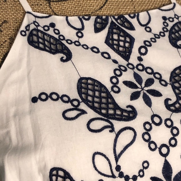 Maison Jules Embroidered Maxi Dress - Picture 3 of 8